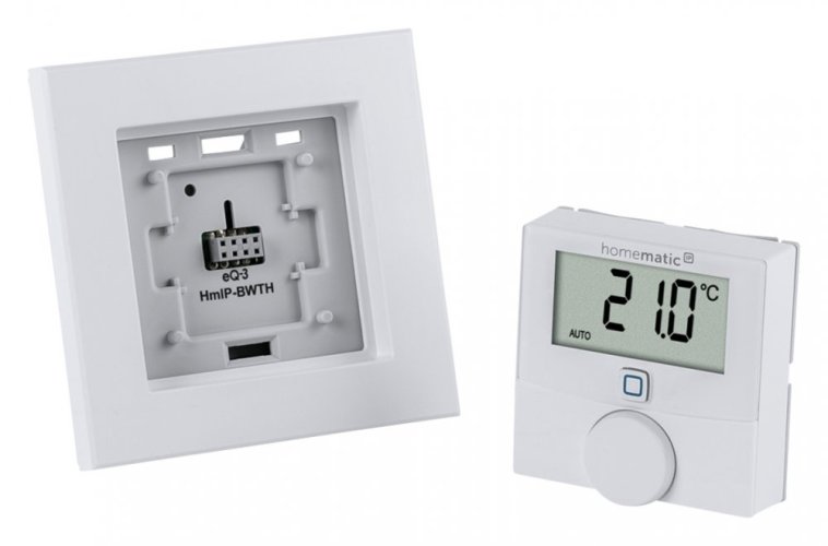 Homematic IP termostat s displejem 230V (HmIP-BWTH)