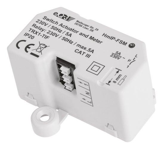 Homematic IP spínací aktor pod omítku, 5A (HmIP-FSM)