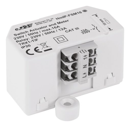 Homematic IP spínací aktor pod omítku, 16A (HmIP-FSM16)
