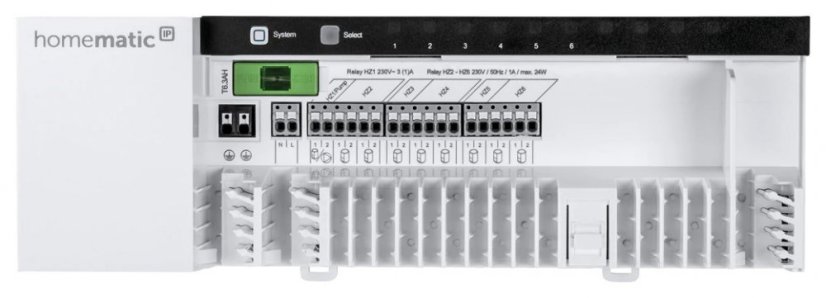Homematic IP připojovací modul, 10 zón (HmIP-FAL230-C10)