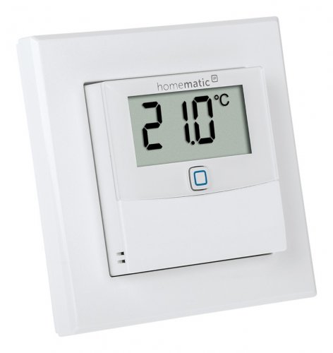 Homematic IP bezdrátový snímač teploty a vlhkosti s displejem (HmIP-STHD)